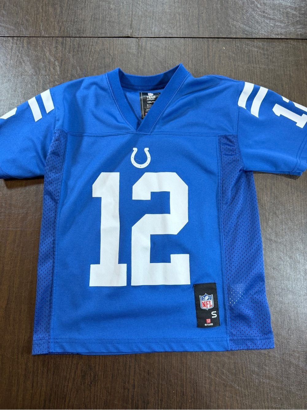 Indianapolis Colts NFL Kids #12 Luck Blue Football Jersey - Youth Sz S (8)